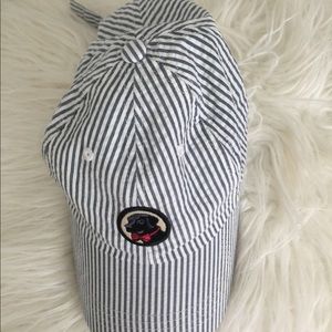 Southern proper seersucker hat